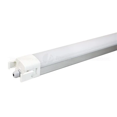 Tri Proof LED Tri-proof teeb Fixture, Triproof IP65 / IK10 AC200-240V / Hz Tri-proof teeb rau sab hauv thiab sab nraud